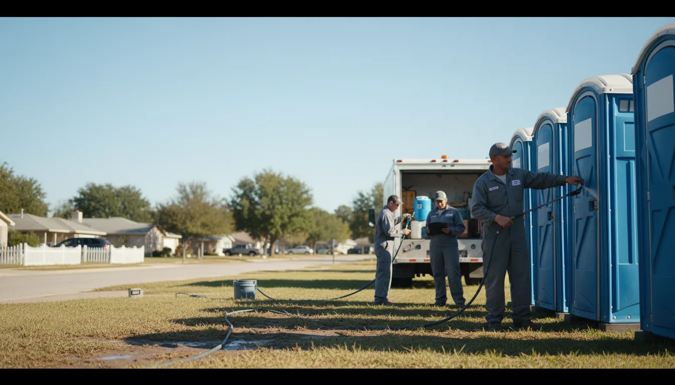 Long-Term Portable Toilet Rental in Hadley, MI near me